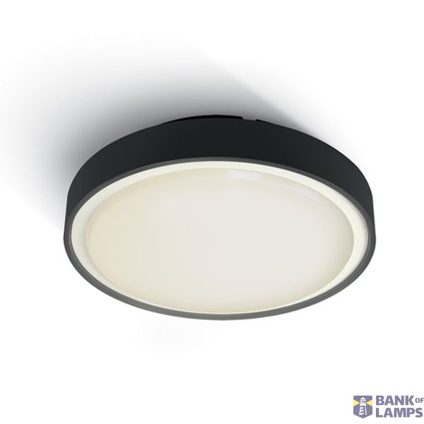 BLACK IP65 1xE27 12W image 1