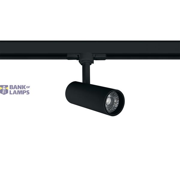 BLACK COB 10W WW TRACK SPOT 230V image 1