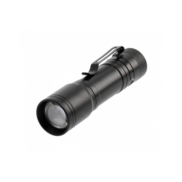 LED flashlight on 1xAA battery, 3 W, 200 lm, 6400K, 250 m, IP44 image 1