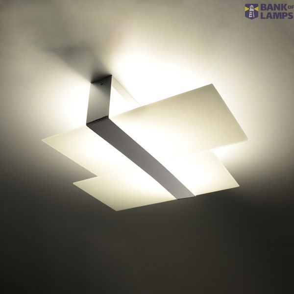 PLAFON MASSIMO CHROM E27 2X60W IP20 image 6