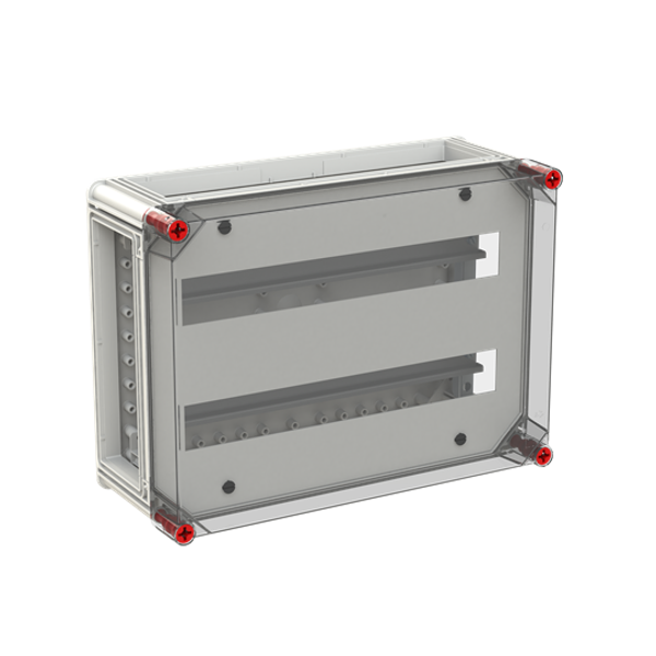 VB43HT-D2 RE housing 320x440 2R a20TE Normfeld housing 40TE with transp. Cover image 3