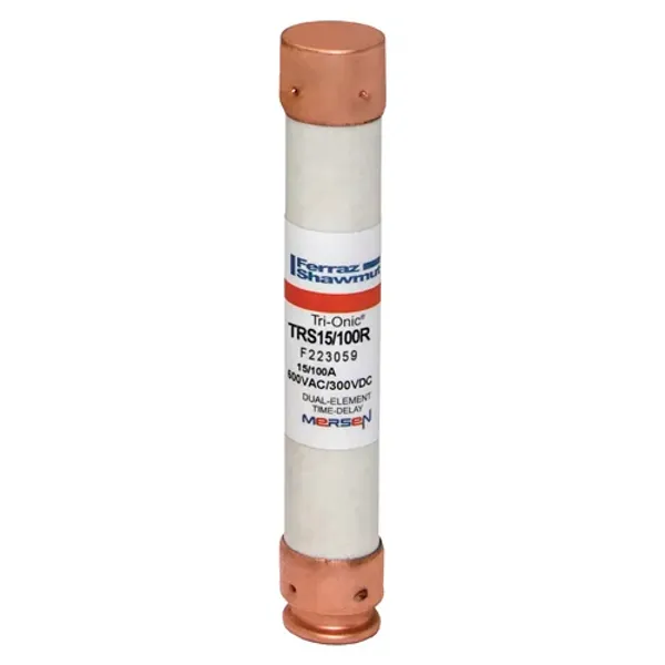 Fuse TRS-R - Class RK5 - Time-Delay 600VAC 600VDC 0.15A Ferrule image 1