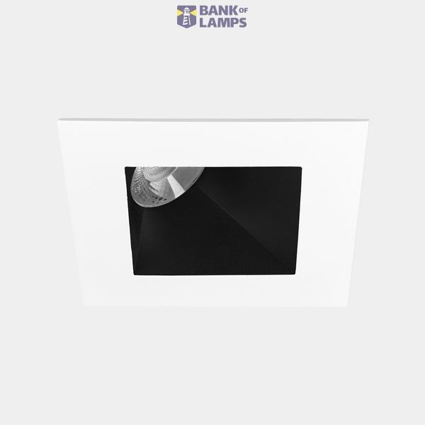 Downlight Play Deco Asymmetrical Square Fixed 17.7W LED neutral-white 4000K CRI 90 46.7º ON-OFF Black/White IP54 1389lm image 1
