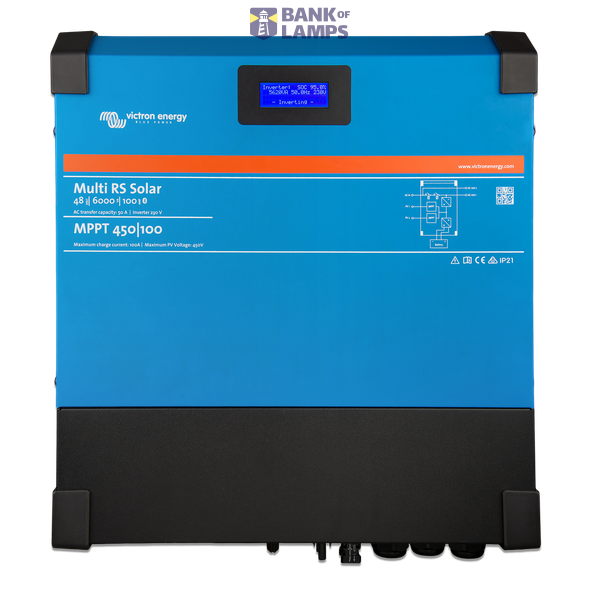 Victron Energy Power inverter / charger Multi RS Solar 48/6000/100-450/100 image 1