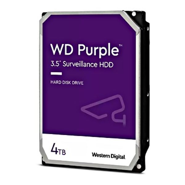WD Purple Hard Disk 3.5", 4TB SATA3 5400 256MB image 1