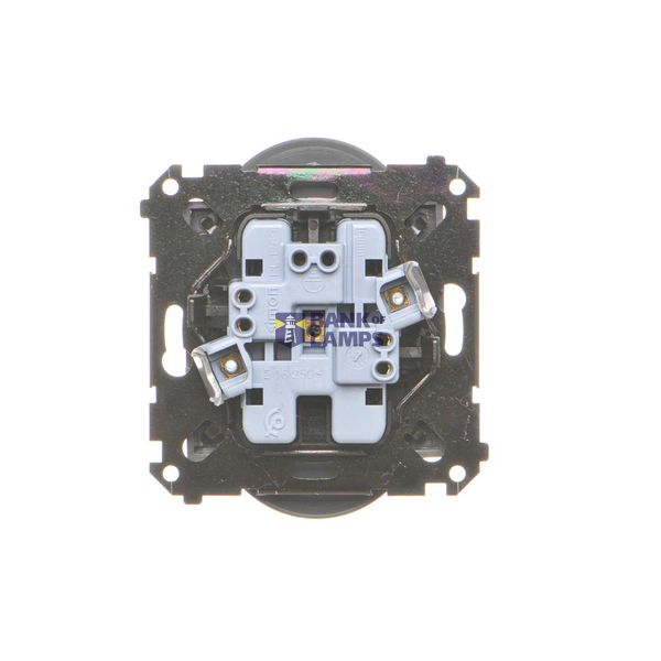 Quintuple frame, metal, Inox yin image 1