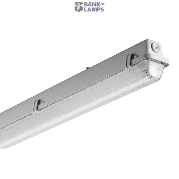 PACNF, T8, 1x58W, ECG, IP65, moisture-proof, grey image 1