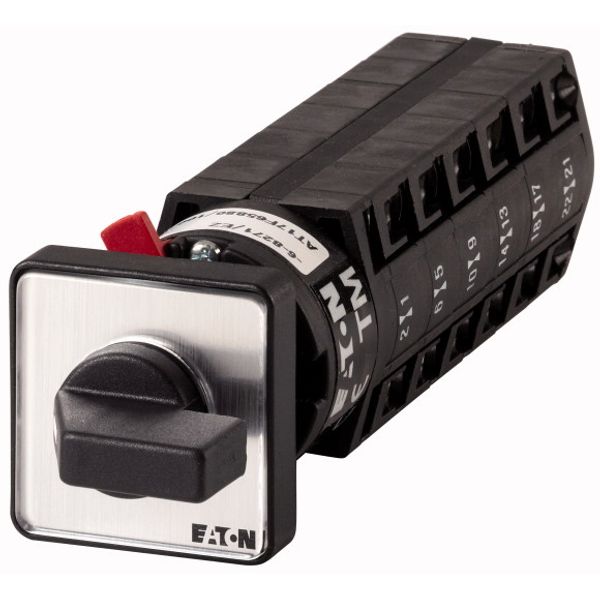 TM-6-8253/EZ Step switches, TM, 10 A, centre mounting, 6 contact unit(s), Contacts: 12, 60 °, maintained, Without 0 (Off) position, 1-6, Design number 8253 image 1