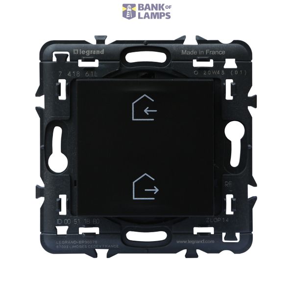 WIRELESS BATTERYLESS CONTROL MASTER SWITCH HOME / AWAY REPEATER VALENA image 1