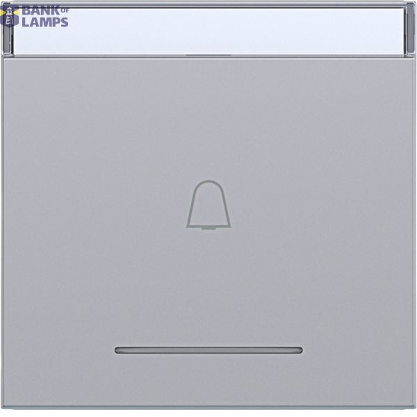 Rocker single, bell symbol imprint, clear lens, A.x/C.x, titanium image 1