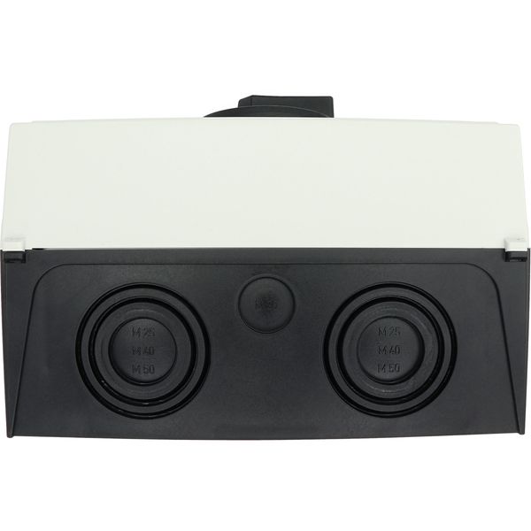 T5-4-15682/I5/SVB-SW Main switch, T5, 100 A, surface mounting, 4 contact unit(s), 6 pole, 1 N/O, 1 N/C, STOP function, With black rotary handle and locking ring, Lockable image 60
