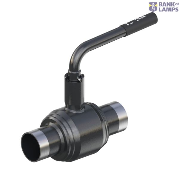 Ball valves, JIP-WW, FB, Handle, Full Bore, PN 25, DN 80, Welded image 1