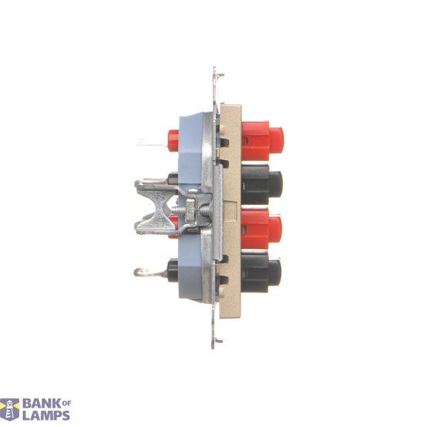 Double socket outlet with earthing and shutters - Czech pin system, (Complete product), 16A, 250V, Screw, Silver matt, metalic image 1