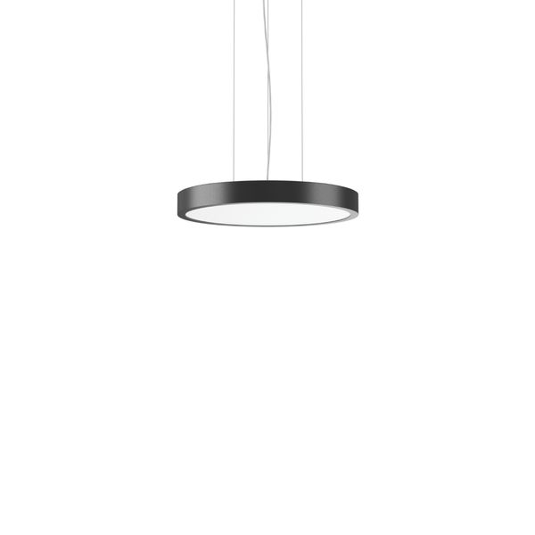 TRIONA round, 64 W, 5850 lm, 830, anthracite, DALI Pendant luminaires, image 1