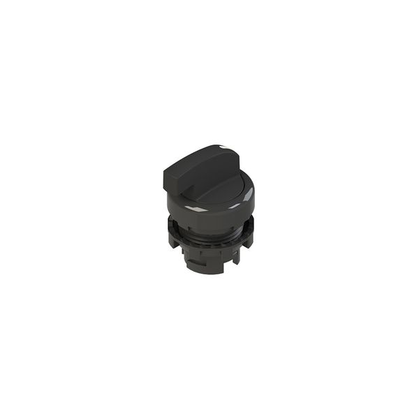 Long handle selector, 3 positions black with marking image 2