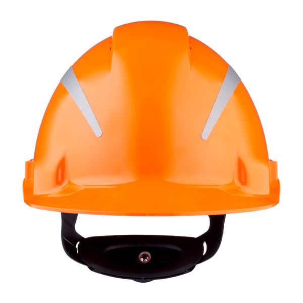 3M™ Hard Hat, Uvicator, Ratchet, Ventilated, Reflective, Plastic Sweat image 4