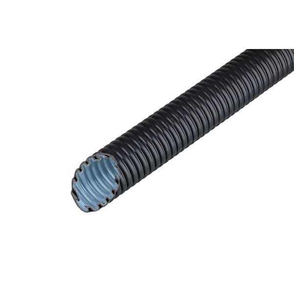 Zwaar kunststof buis; flexibele; zwart image 1