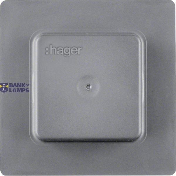 Protective cover for SCHUKO socket and switch, grey image 1