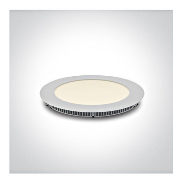 Sutil Round2 LED 12W 1200lm 3K/4K/5,7K IP20 230V 120ø white image 1