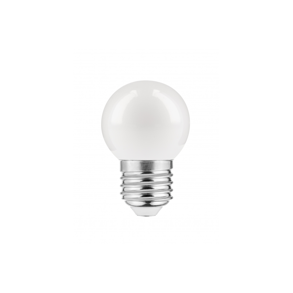 ED Bulb E27, B45, 1 W, 50 lm, AC220-240V, 270°, white image 1