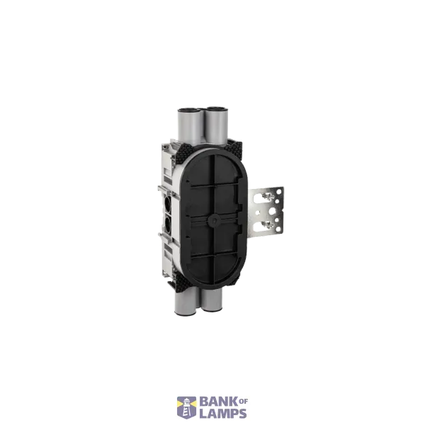 BUILT-IN WALL BOX DOUBLE 9/12mm 6-INLETS VERTICAL 48-PACK image 1