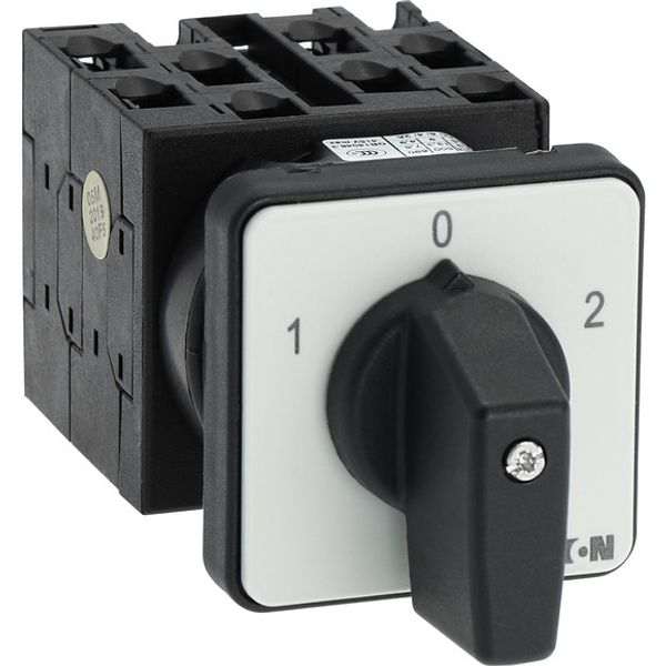 T0-4-8213/E Changeoverswitches, T0, 20 A, flush mounting, 4 contact unit(s), Contacts: 8, 60 °, maintained, With 0 (Off) position, 1-0-2, Design number 8213 image 9