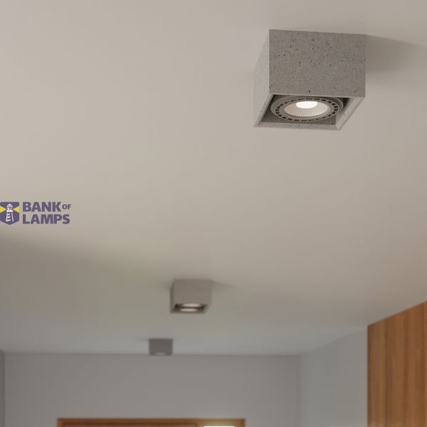 SPOT QUATRO 2 BETON GU10 2X40W IP20 image 7