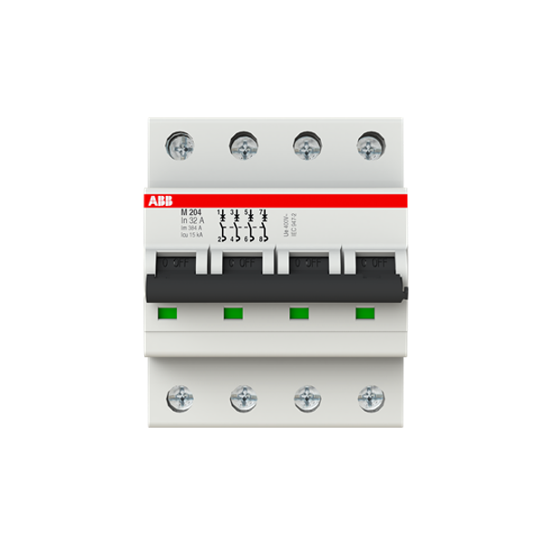 M204-32A Miniature Circuit Breaker - 4P - 32 A image 1