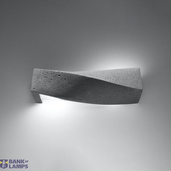 SIGMA concrete wall lamp E27 2x60W IP20 image 6