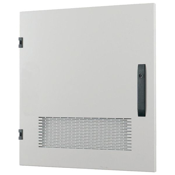 XSDMRV0604 Door to switchgear area, ventilated, right, IP30, HxW=600x425mm, grey image 2