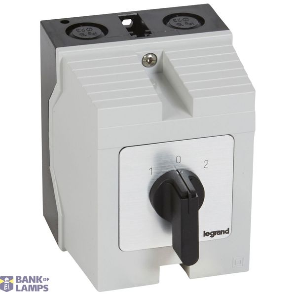 Cam switch - changeover switch with off - PR 17 - 4P - 20 A - box 96x120 mm image 2