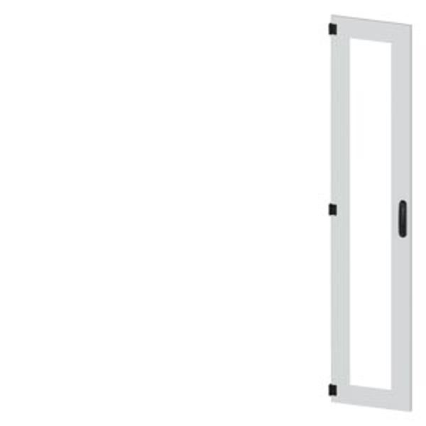 SIVACON door. left. window. IP55. H: 2000 mm. W: 400 mm. protection class 1 image 1