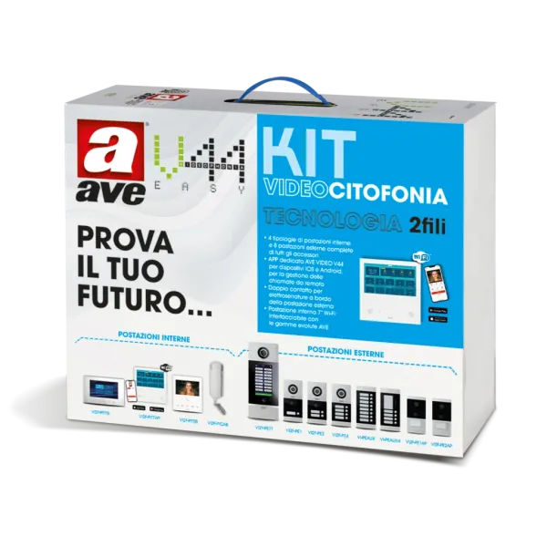 SINGLE-FAMILY 2-WIRE EXPANDABLE KIT WITH 5" TOUCH SCREEN image 1