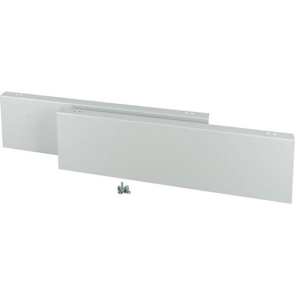XLSPL2SC8 Plinth, side panels for HxD 200 x 800mm, grey image 4