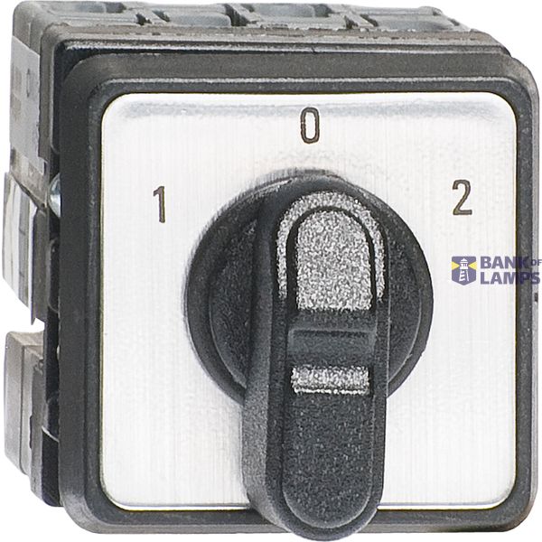 Change-over swiches 1-0-2 rotating angle 60 - 60, 10A, 2P miniature, d image 1