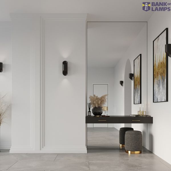 WALL LAMP PENNE 20 BLACK G9 1X40W IP20 image 8