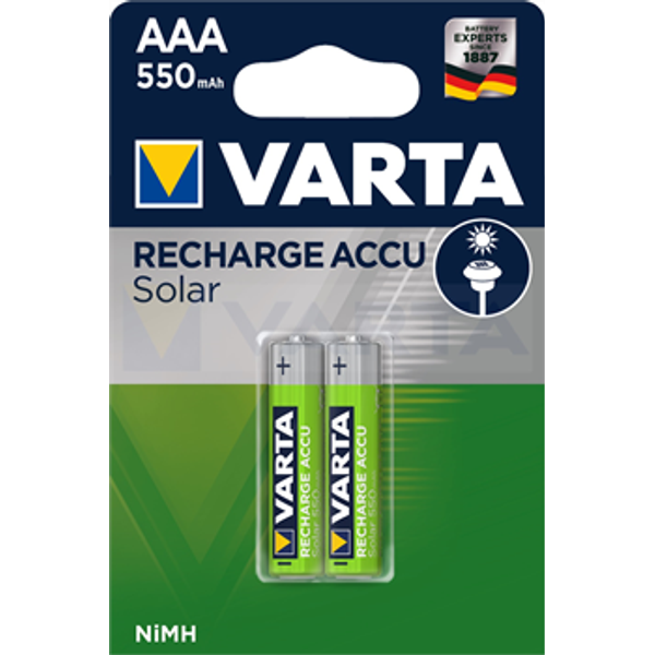 56733 Solar Ready2Use AAA 550mAh BL2 image 1
