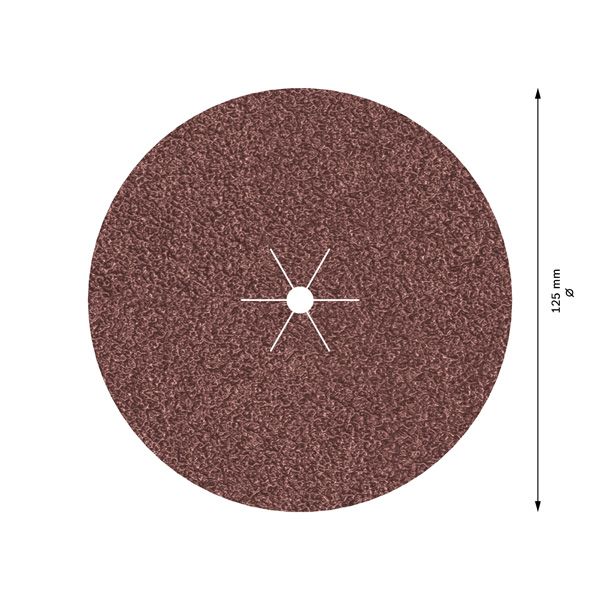 5-piece F460 sanding sheet set 125 mm, 40 image 2