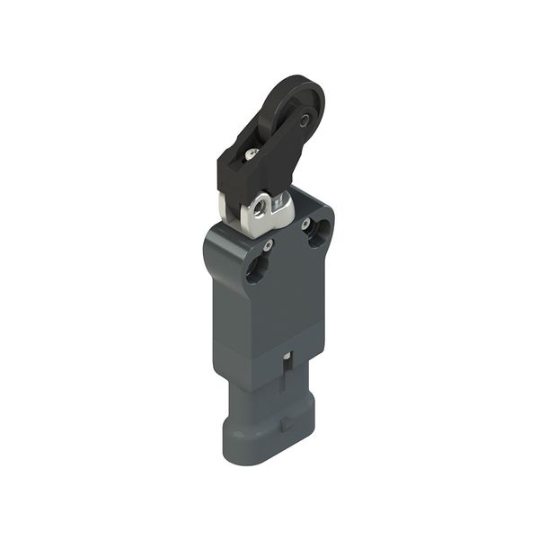 Modular prewired switch with adjustable offset roller lever image 1