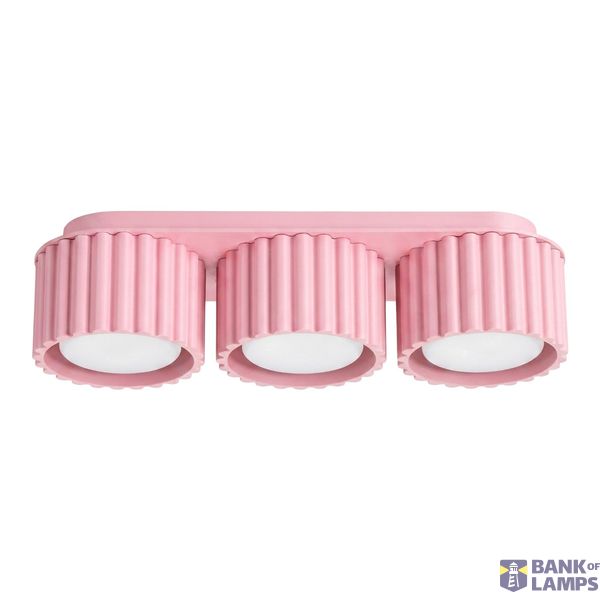 Ceiling lamp AURA 3 pink Gx53 image 8