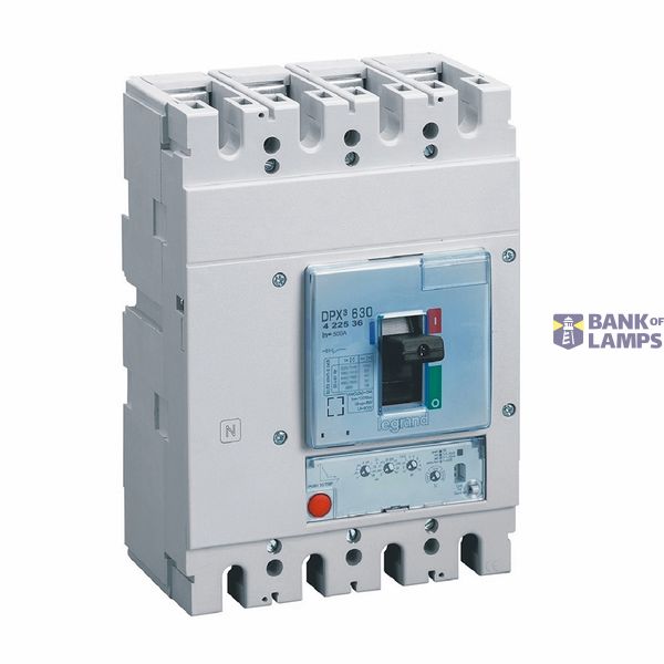 MCCB DPX³ 630 - S1 electronic release - 4P - Icu 100 kA (400 V~) - In 500 A image 2