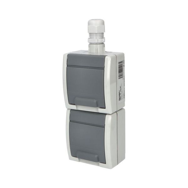 ATLAS 2-seat socket vertical IP65 image 2