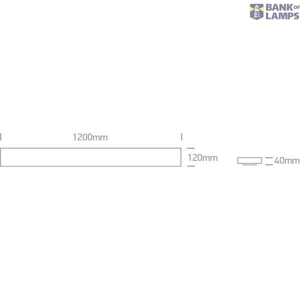 WHITE LED 48W CW IP20 230V image 2
