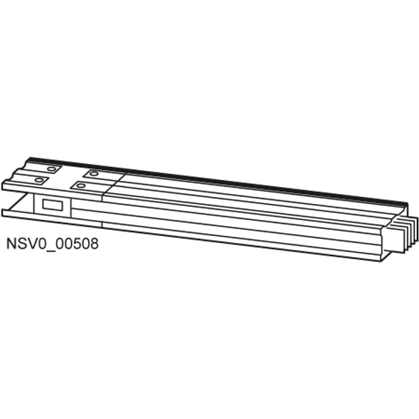 BD2A-3-1000-SO-3 STANDARD LENGTH 3,25M 1000A, N + PE, WITHOUT TAP OFFS image 1