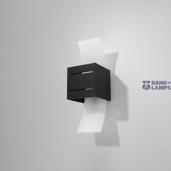 LORETO WALL LAMP BLACK G9 1X40W IP20 image 3