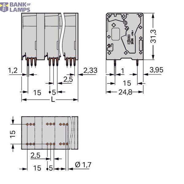 PCB terminal block image 2