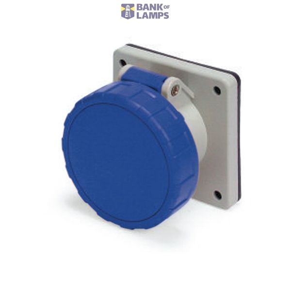 RECEPTACLE 32A 2P 3W 6h IP67 200-250V image 5