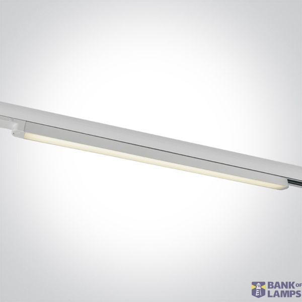 WHITE 25W CW LINEAR TRACK LIGHT 100-240V image 2
