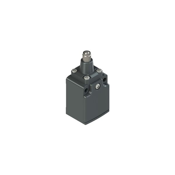 Position switch with rolling ball piston plunger image 1