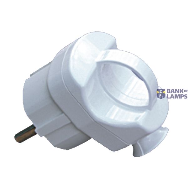 AWA-WK Angled plug color: white image 1